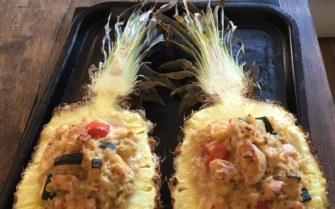 Baked Pineapple
