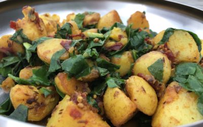 Sag Aloo