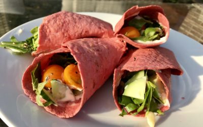 Gluten Free Salad Wraps
