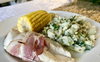 Chicken With Spinach Mash