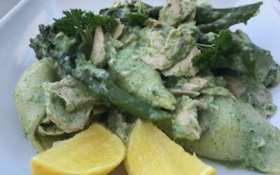 Salmon and Broccoli Pasta