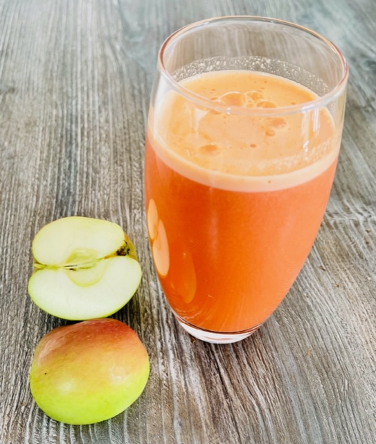 Carrot, Ginger and Apple Juice