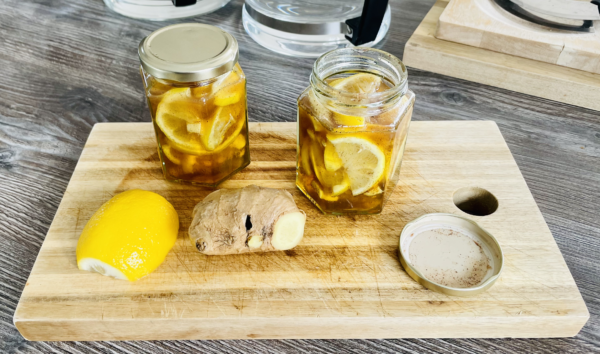 Lemon, Honey & Ginger Tea