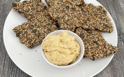 Crunchy Seeded Crackers